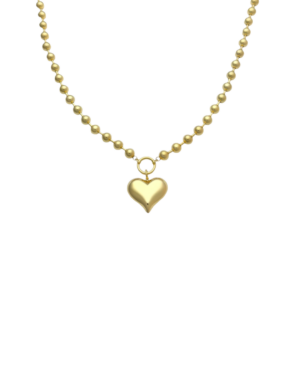 Ketting K024 Hartje Goud