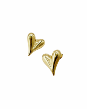 Oorbellen O049 Hart Goud