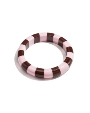 Armband A037 Bruin/Roze